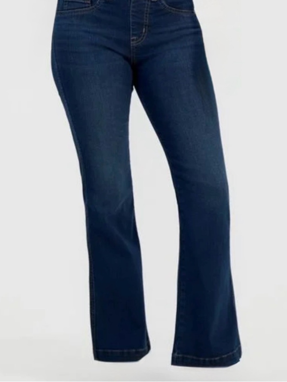 Style & Co pull-on flare jeans